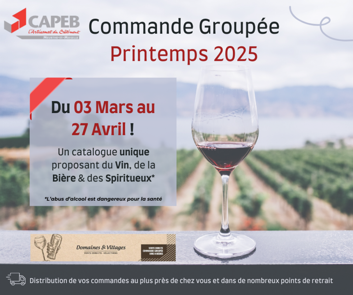Lancement de la commande groupée Domaines & Villages printemps 2025 ...