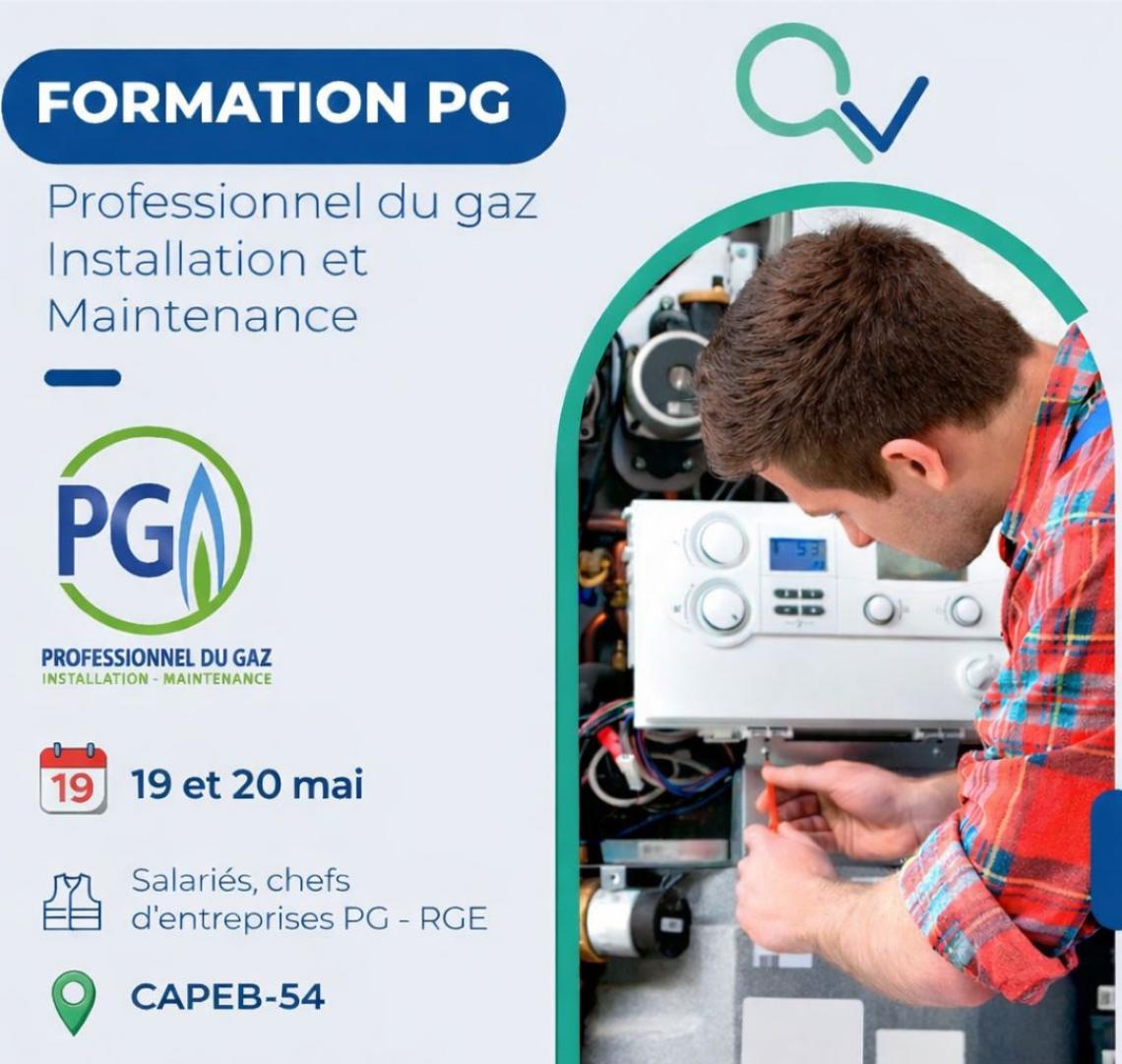 Inscrivez-vous à la prochaine formation PG à la CAPEB-54 ! ・ CAPEB