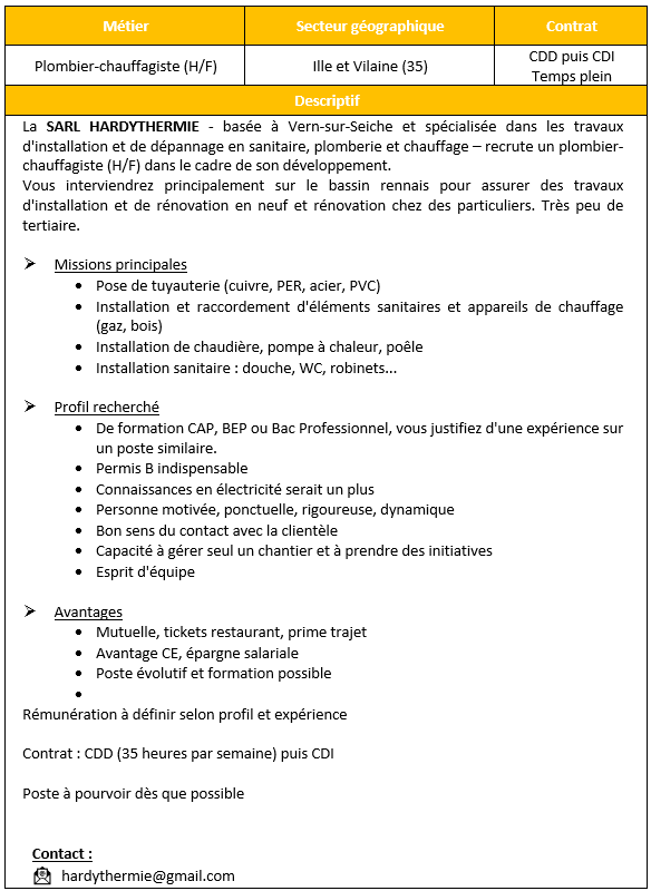 090222026 SARL HARDYTHERMIE - Installateur conseil