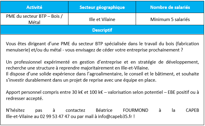13062025 PME BTP Bois et metal
