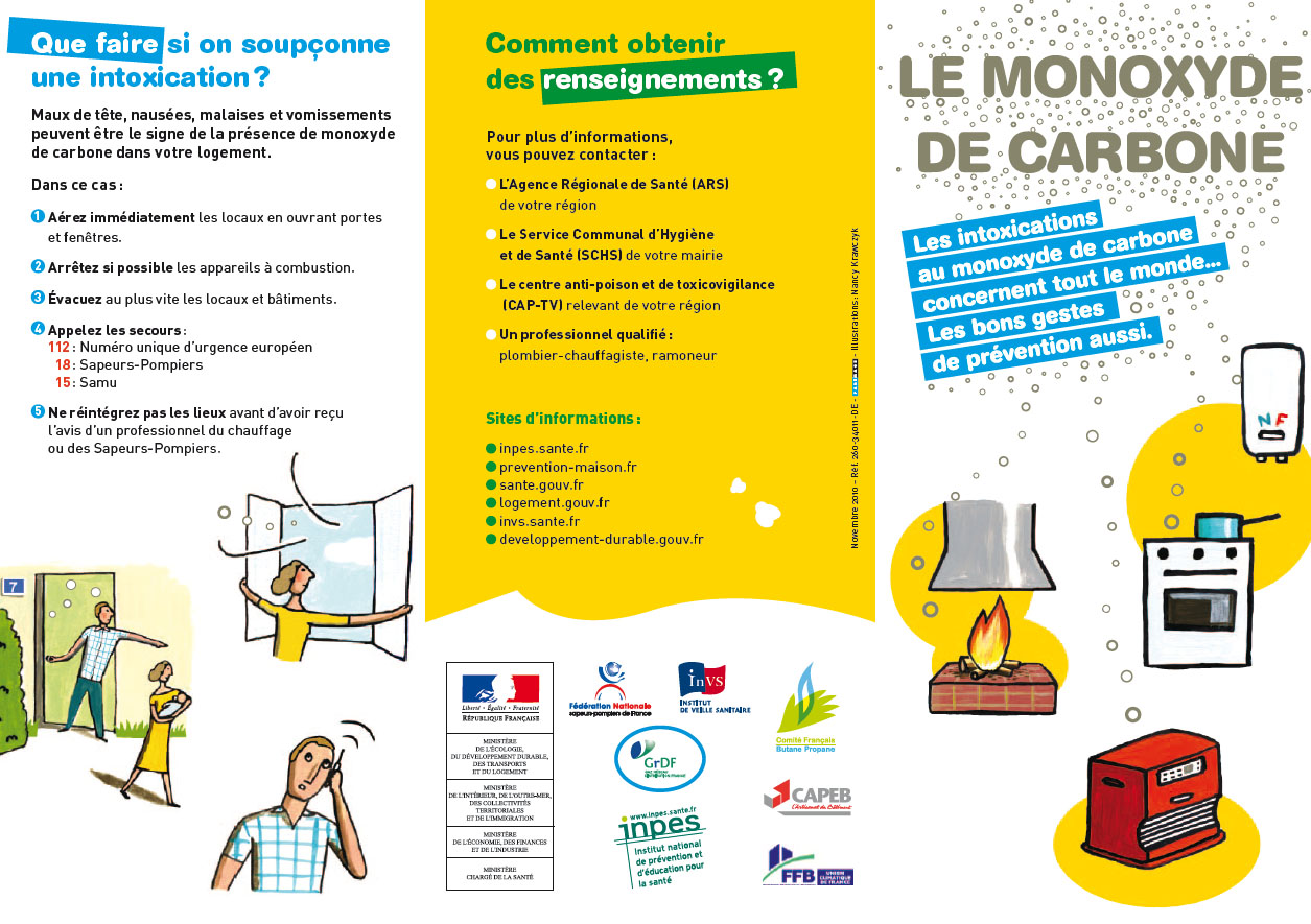 Remise en route du chauffage attention au Monoxyde de carbone ・ CAPEB — free download