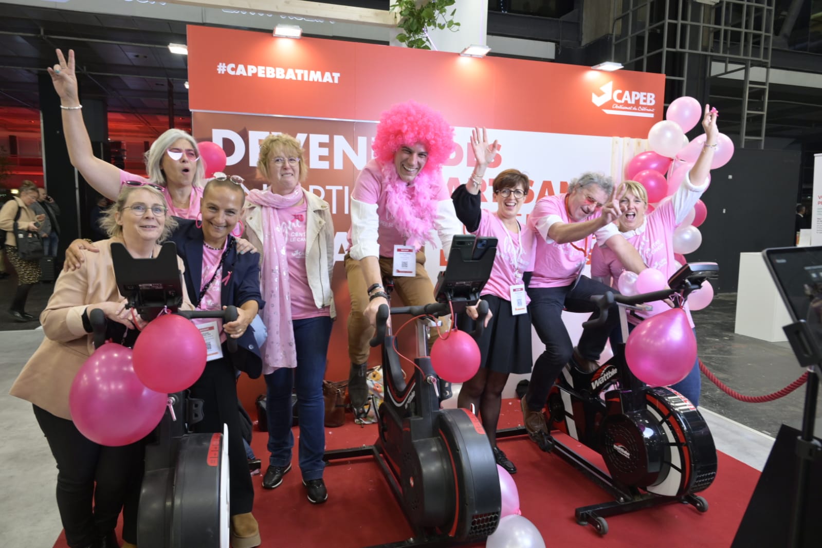 Inedit Rose Octobre Rose : la CAPEB se ligue contre le cancer du sein en organisant ...