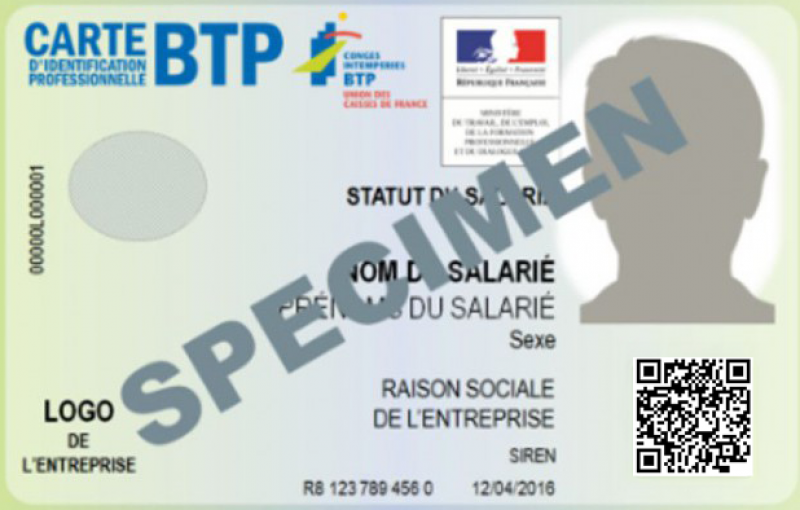 Carte d’identification professionnelle BTP : Les durées de vie des ...
